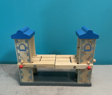 Thomas the Train Wooden Railway Draw Bridge Brio Compatible Melissa Doug