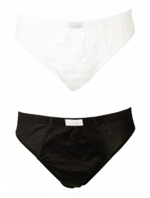 CAGI Herren-Slip, Mini-Hose mit elastischem Überzug, aus reiner, anatomischer Fi