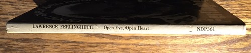 OPEN EYE, OPEN HEART by Lawrence Ferlinghetti 1973 2nd Printing paperback BEAT - Picture 4 of 4