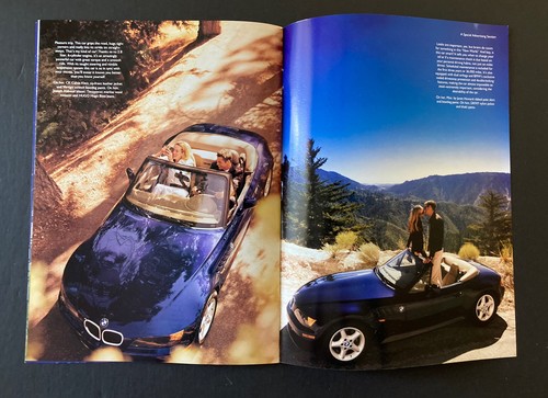 BMW Z3 ROADSTER 6 pg Magazine Ad Tatjana Patitz Mark Vanderloo VH1 1996 Fashion - Picture 3 of 6