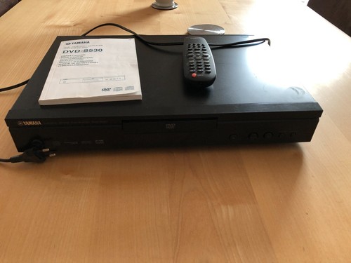 DVD Player Yahama DVD-S530 gebraucht funktionstüchtig Fernbedienung Anleitung