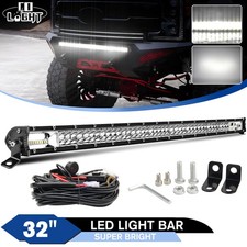 Dual Row 32inch LED Work Light Bar Combo For Ford F-150 F-350 F-250 Super Duty