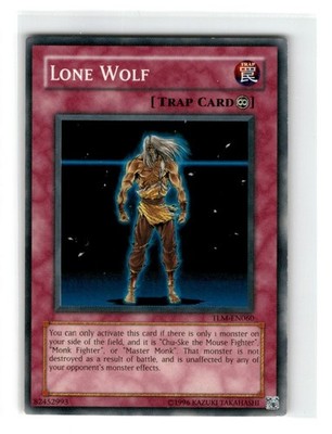 Yu-Gi-Oh! Lone Wolf Unlimited TLM-EN060 Moderately played Common