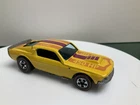 New ListingReproduction Hot Wheels Redline Mustang Stocker Yellow W/Orange Mag. Tampo 1975