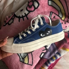 comme des garcons converses size 7.5 in women 