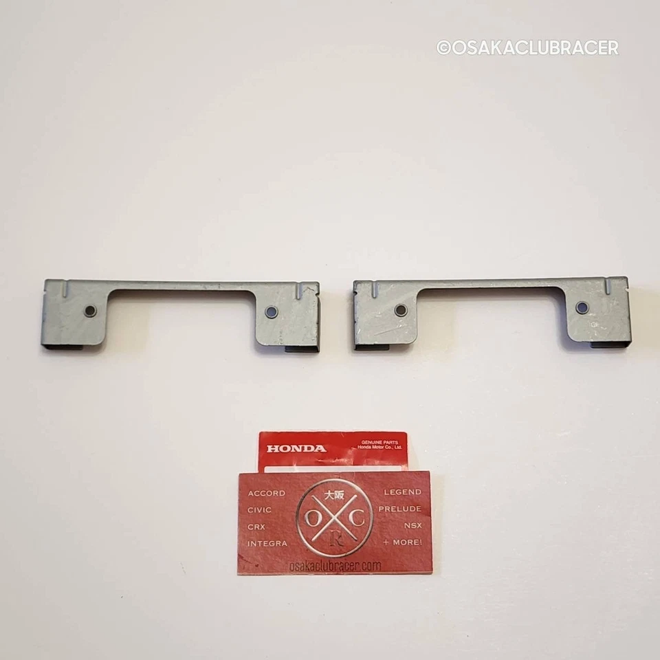 正品讴歌 97-99 2.3CL 2.2 3.0 后车牌灯固定支架 x2 — 第 3/4 张图片