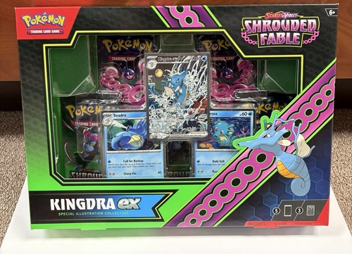 POKEMON FABLE ENVELOPPÉE KINGDRA EX BOITE NEUVE SCELLÉE USINE