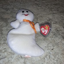 TY BEANIE BABY SPOOKY -  HALLOWEEN GHOST - MINT CONDITION - RETIRED WITH TAGS 