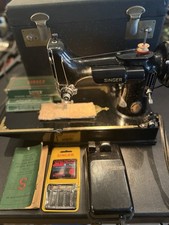 VINTAGE SINGER 221 CENTENNIAL  1951 FEATHERWE...