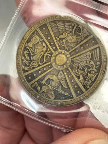 1930 Iceland Bronze Medal 2 Kronur (1000 Years of Althing) Rare Coin