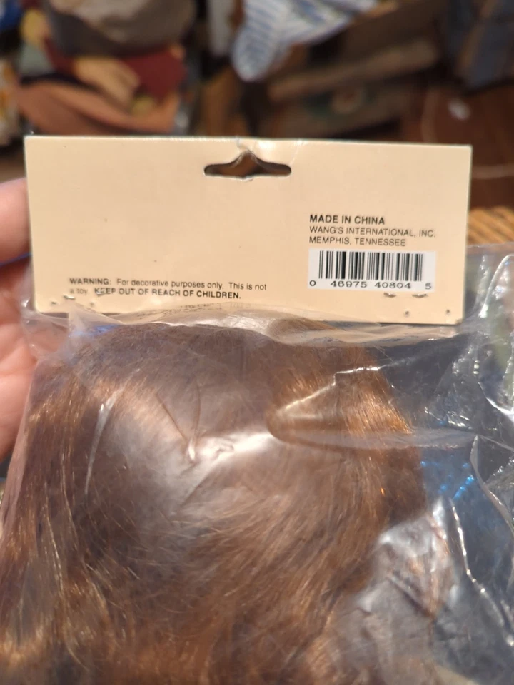 Vintage 1993 Sew Adorable Doll Clothes 5 Patterns cut & Sew Printed Cloth + Doll - Image 4 of 4