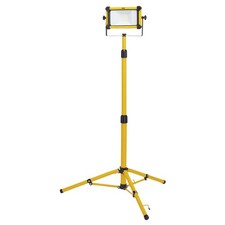 Draper 110V SMD LED Tripod Site Light 50W 5500 Lumens Adjustable Work Lamp