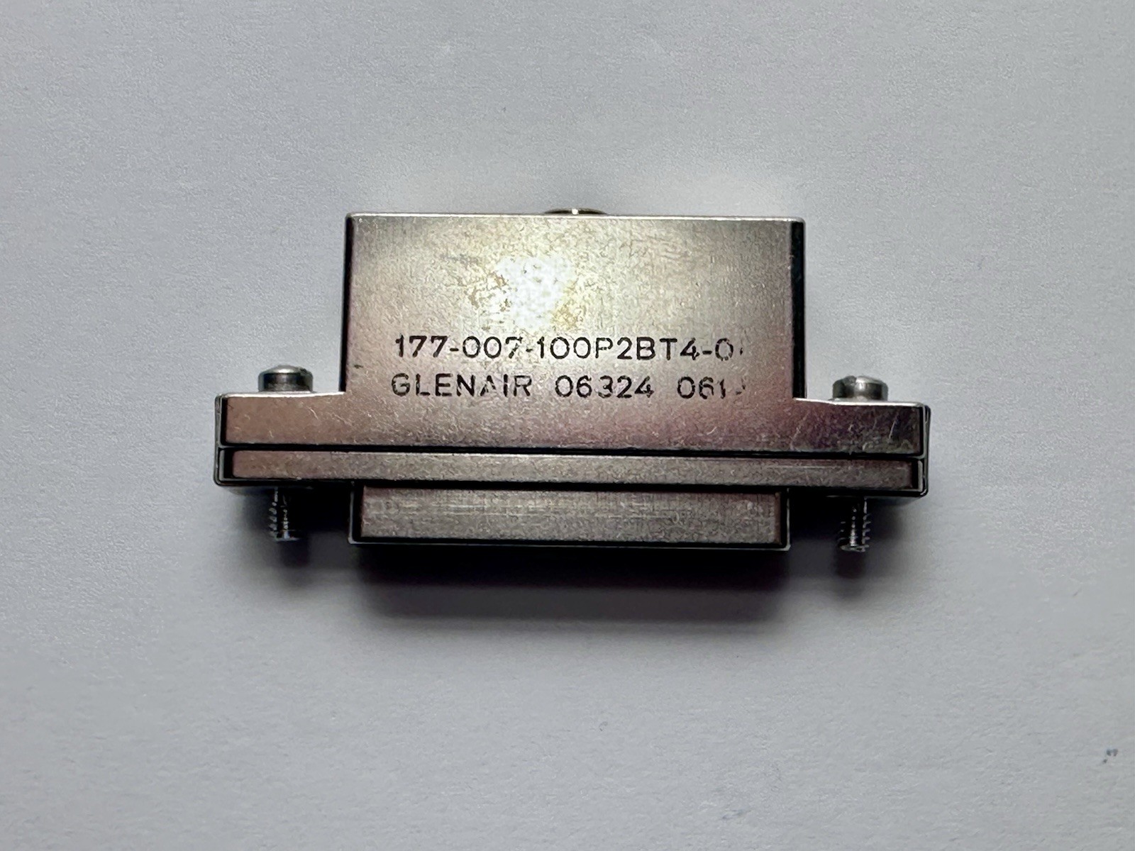 Glenair 177-007-100P2BT4-01 Shorting Plug Connector MIL Spec 100 Pin
