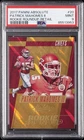 2017 PANINI ABSOLUTE ROOKIE ROUNDUP RETAIL #20 PATRICK MAHOMES II RC PSA 9