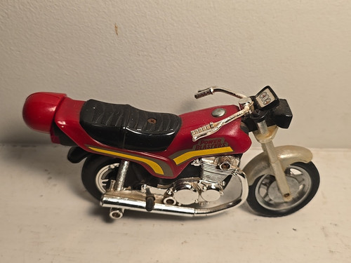 Vintage 1981 Toy Kidco Power Blasters Stunt Pull String Motorcycle - Picture 2 of 6