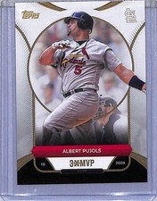2025 Topps 3XMVP #15 Albert Pujols 2009 NM-MT Cardinals 