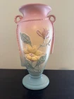 Vintage HULL  Pottery Vases approx 13" Tall  Art Shades of Pastels Home Decor
