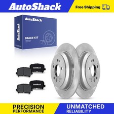 Rear Brake Rotors Premium Ceramic Pads for Honda Pilot Ridgeline Passport