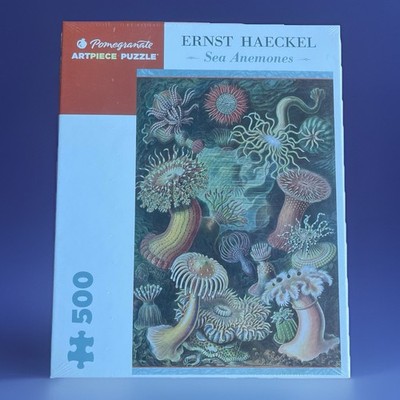 ERNST HAECKEL SEA ANEMONES 500-PIECE JIGSAW PUZZLE -  New
