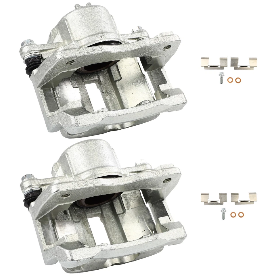 For 03-05 Dodge Neon 03-09 Chrysler Pt Cruiser 2pcs Silver Front Brake Calipers - Imagem 2 de 4