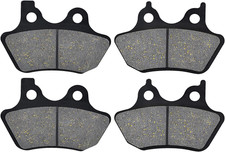 Semi Metallic Front Rear Brake Pads Set for Softail FLSTCI/FLSTC Heritage...