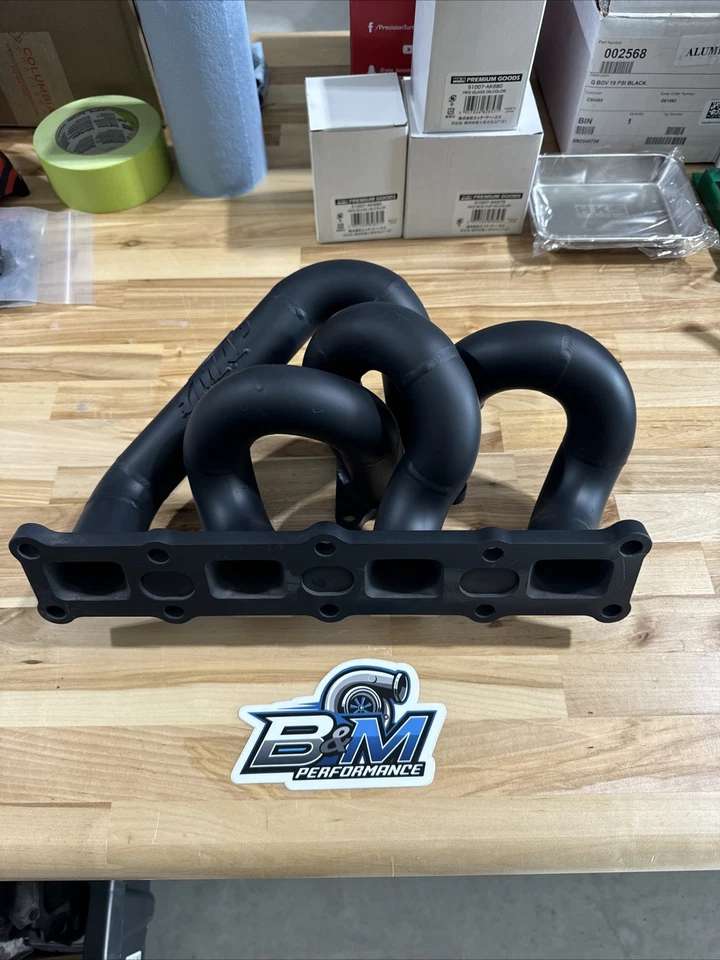 Colector de escape tubular MAPerformance Evo X Evolution X EVOX-TEM-SS-BLK Foto 2 de 2