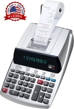 Calculadora de escritorio con impresora, conv...