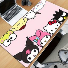 40 90cm Sanrio Characters Large XXL Mouse Pad - Non-Slip Rubber Base, Ergonomic