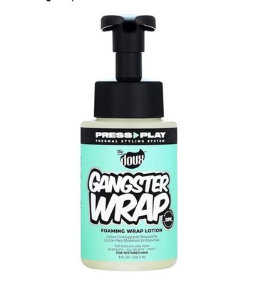 The Doux GANGSTER WRAP Foaming Wrap Lotion-Curly Hair-Heatless Curls & Antifrizz