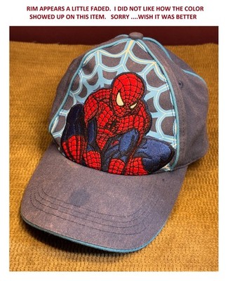 2009 MARVEL SPIDERMAN SENSE YOUTH HAT/CAP ADJUSTABEL BACK TO FIT