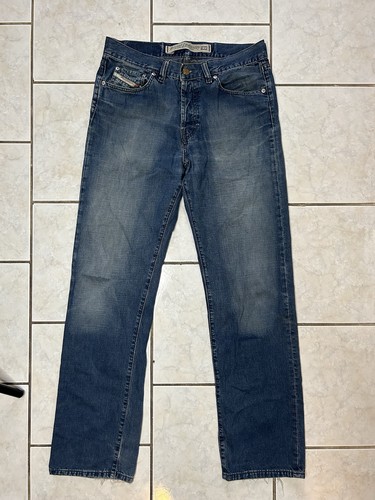 Jeans Diesel Industry uomo 32x32 blu gamba dritta - Foto 4 di 7