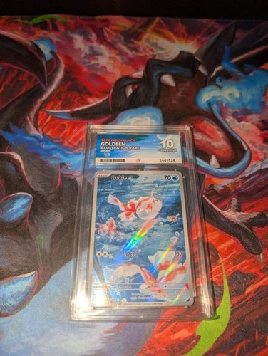 Goldeen Illustration Rare 087/084 English 2026 Pitch Black ACE 10 Gem Mint