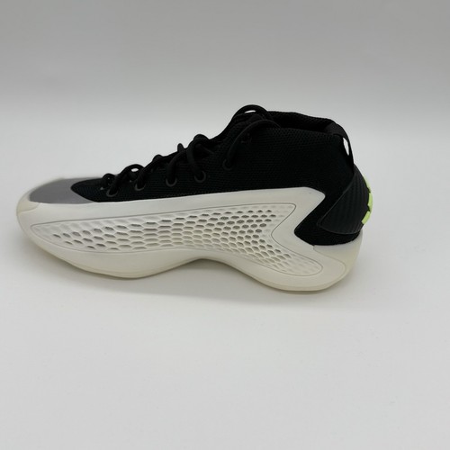 Adidas AE 1 'Stormtrooper' Black White Neon Green IF1875 Youth Size 4 NEW - Picture 6 of 13