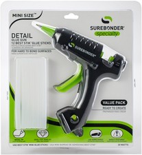 Surebonder High-Temp Mini Detail Tip Glue Gun Kit-Black