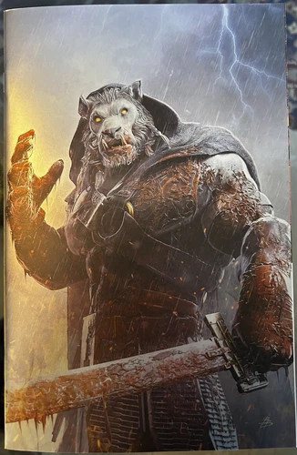 Invincible Universe: Battle Beast #1 Bjorn Barends Foil Virgin Variant Exclusive
