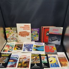 Atari 2600 Lot Instruction Manuals Inserts Catalogs 1980s