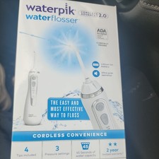 Waterpik Cordless Advanced Water Flosser-White WP-580