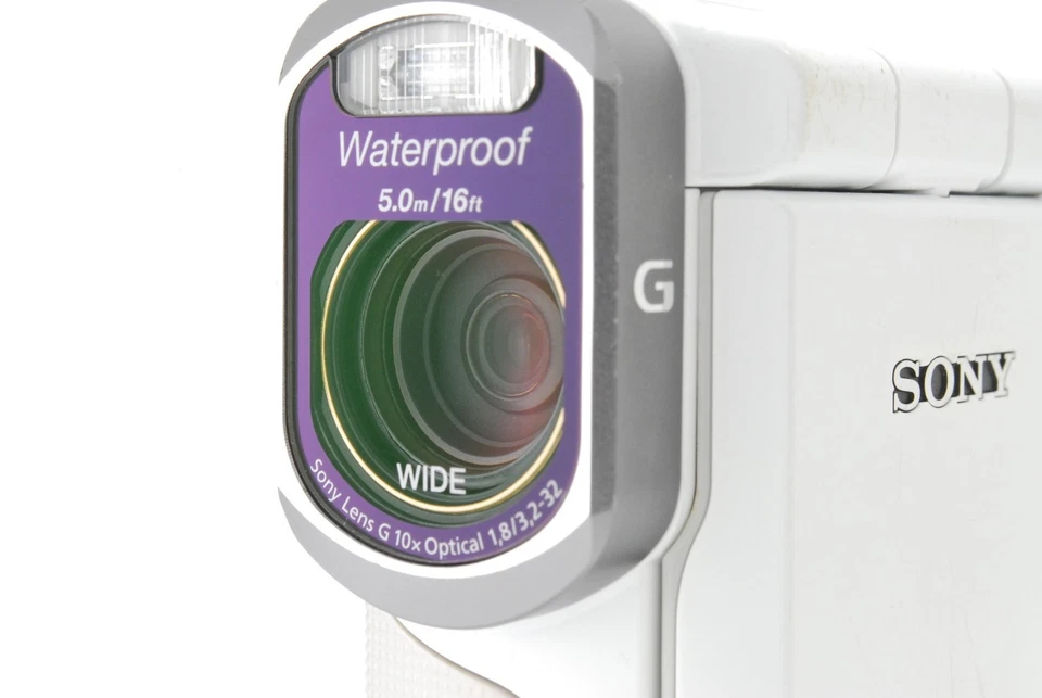 Sony HDR-GW77V Digital HD Video Camera Handycam White From JAPAN - Image 3 of 4