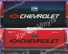 Chevy Truck Decals Chevrolet Sticker Silverado 1500 Tailgate Letters 454 Ss