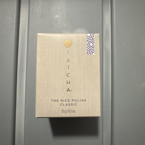 Tatcha The Rice Polish – Classic Foaming Enzyme Powder New in Box . 15 g-0.5 Oz - Picture 1 of 3
