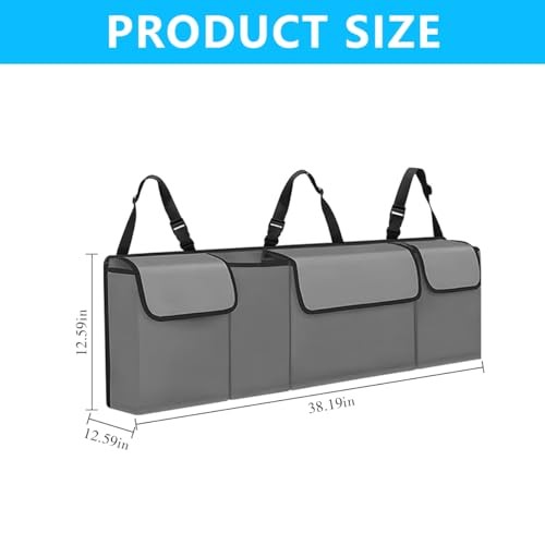 Car Trunk Organizer, Super Capacity Backseat Car Organizer For SUV/Truck/MPV(42"*18 - View #8