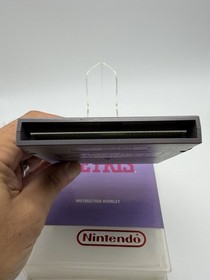 Tetris NES Nintendo Original Puzzle Juego + MANUAL DE INSTRUCCIONES FOLLETO + Estuche