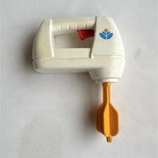 Fisher-Price Pretend Play Kitchen Mixer Toy White Plastic Appliance