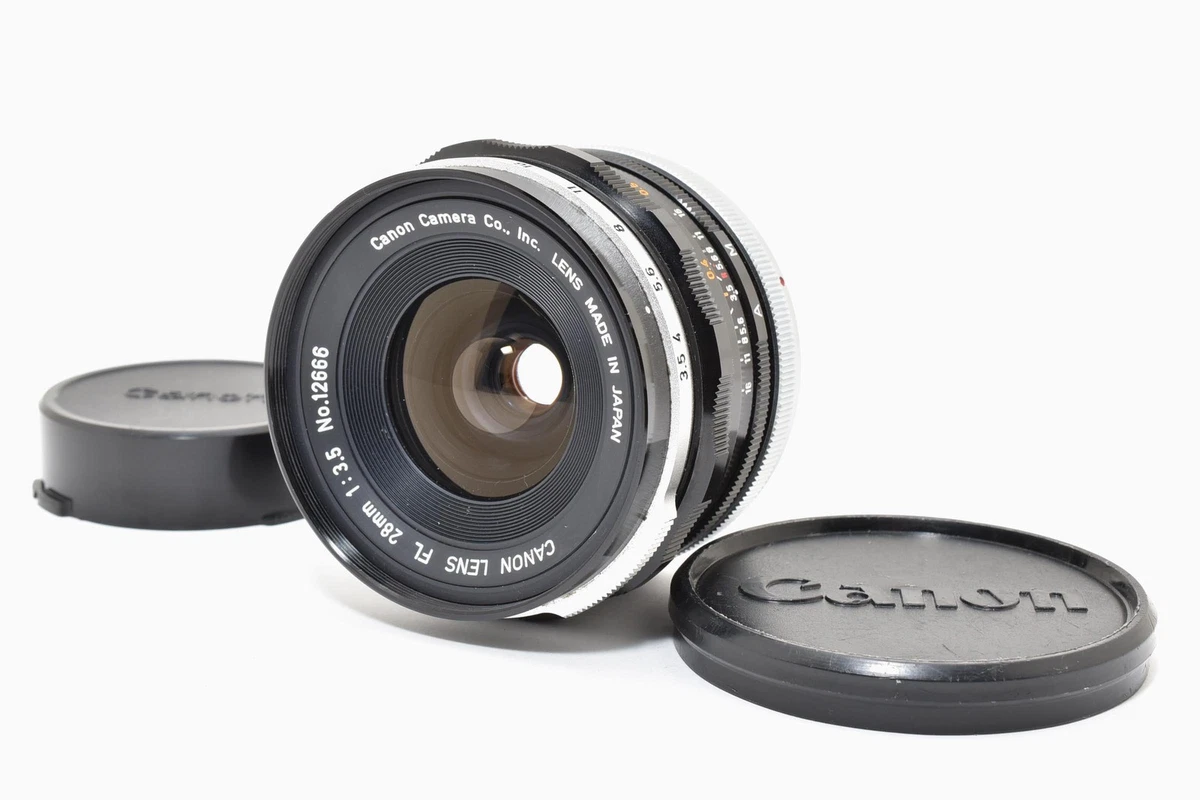 Canon f/3.5 Camera Lenses 28mm Focal for sale | eBay