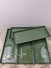 Pack of 5 Verve Nurgul Deep Lichen Green Trough Saucer 535 x 210 mm