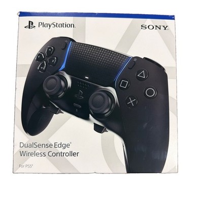 Sony DualSense Edge Wireless Controller Mappable Back Buttons Midnight Black PS5