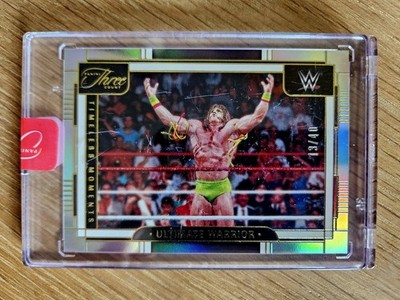 2024 Panini Three Count WWE Timeless Moments Ultimate Warrior /40
