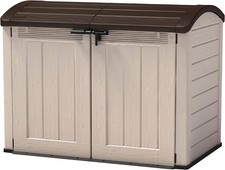 Keter Store It Out Ultra Outdoor Garden Storage Shed, 177 x 113 x 134 cm - Brown