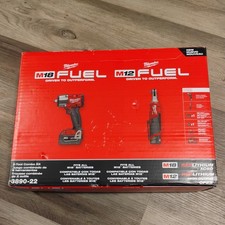 Milwaukee 3890-22 M18 FUEL 18V & M12 FUEL 12V Li-Ion Cordless 2-Tool Combo Kit