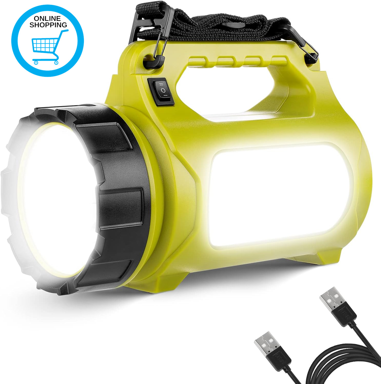 Rechargeab Camping Lantern, 1000 Lumen Bright D Torch Rechargeab, 5 Modes Outdoo